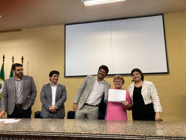 Posse de Amélia Rocha, representando a defensora pública geral Elizabeth Chagas, da Defensoria Pública do Estado do Ceará